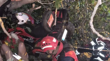 Balıkesir Ayvalık’ta ATV şarampole uçtu: 2 yaralı