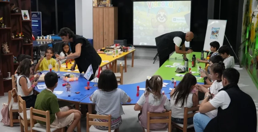 Balıkesir’de çocuklar bilim ve çevreyle buluştu