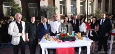 Balıkesir’de 104’üncü yıl resepsiyonu