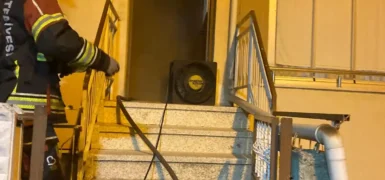 Balıkesir’de ev yangını: 1 kişi etkilendi