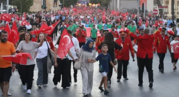 Balıkesir’de Zafer yürüyüşüne damga vuran anlar