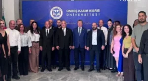 Başbakan Ünal Üstel’den Onbeş Kasım Kıbrıs Üniversitesi’ne ziyaret