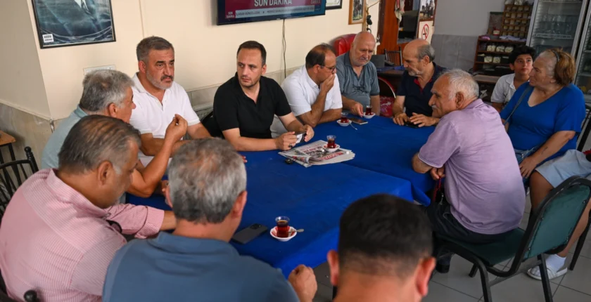 Başkan Eşki Ümit Mahallesi’nde vatandaşlarla buluştu