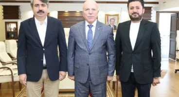 Başkan Yılmaz’dan Erzurum'a nezaket ziyaret
