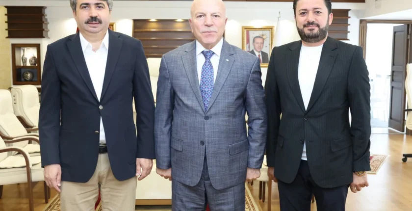 Başkan Yılmaz’dan Erzurum'a nezaket ziyaret