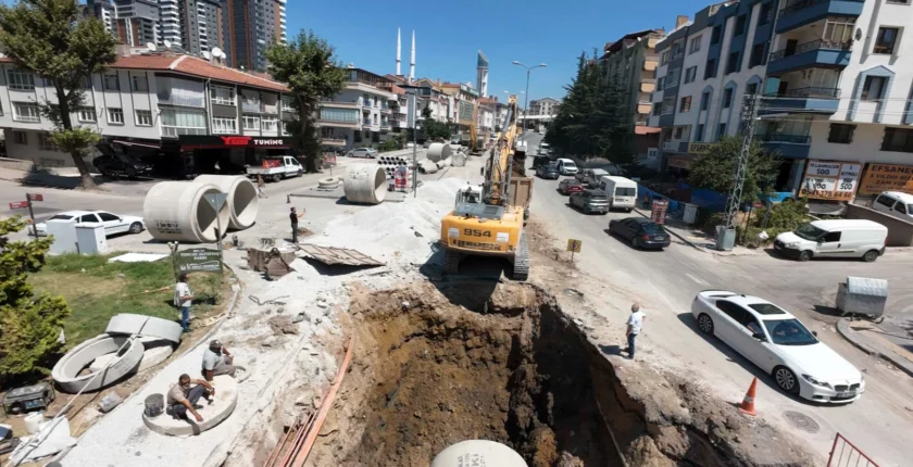 Başkent’te 40 yıllık altyapı sorunu çözülüyor