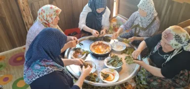 Beypazarı’nda düğün hazırlıkları imece usulüyle sürüyor
