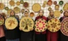 Buğday sapları sanat eserine dönüşüyor