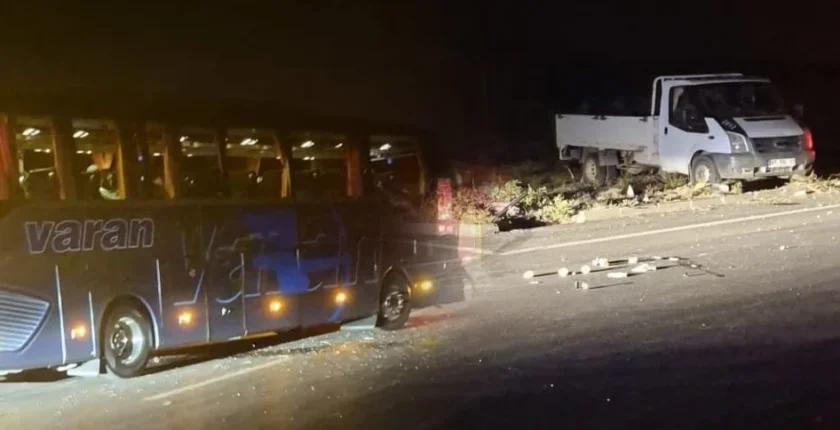Burdur’da gece yarısı yürekler ağza geldi: Yolculuk sırasında korku dolu anlar
