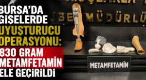 Bursa’da akılalmaz yöntem! Uyuşturucuyu protez bacağına sakladı