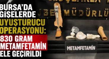Bursa’da akılalmaz yöntem! Uyuşturucuyu protez bacağına sakladı