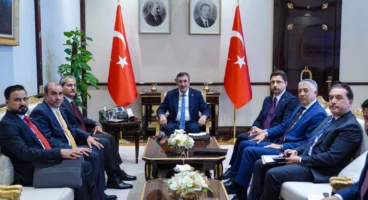 Cevdet Yılmaz, Irak Yolsuzlukla Mücadele Komisyonu Başkanı ile görüştü