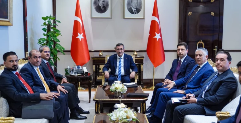 Cevdet Yılmaz, Irak Yolsuzlukla Mücadele Komisyonu Başkanı ile görüştü