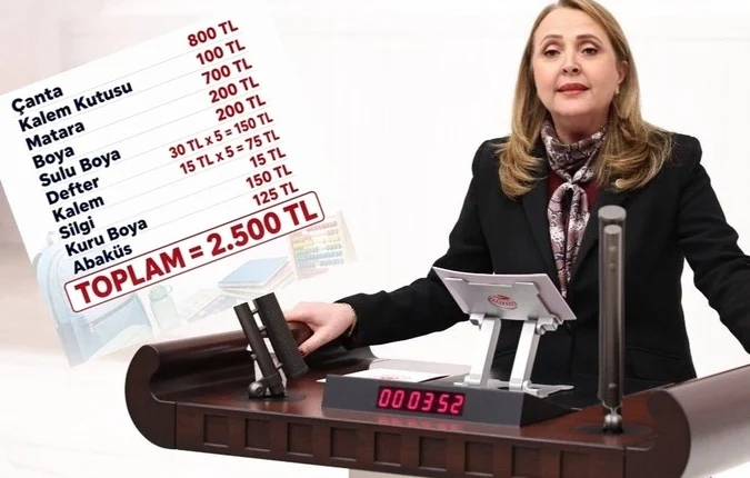 CHP’li Semra Dinçer'den okula dönüş eleştirisi… KDV sıfırlansın çağrısı