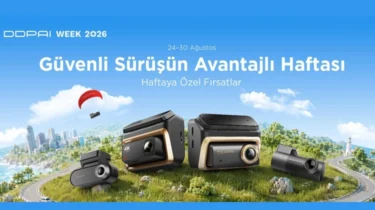 Update – DDPAI Week ilk kez Türkiye'de başlıyor: Akıllı araç kameralarında özel indirimler ve hediyeler