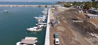 Dörtyol balıkçı barınağı yenileniyor