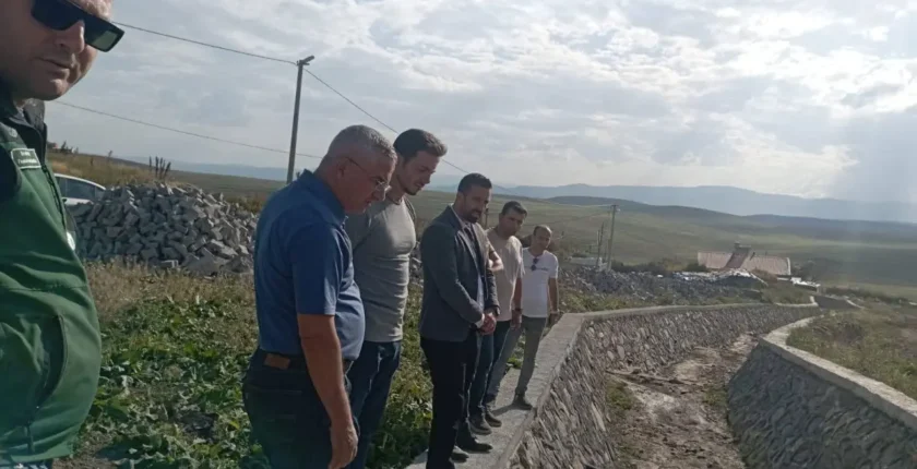 DSİ Bölge Müdürü Kotan, Ardahan’daki çalışmaları yerinde inceledi