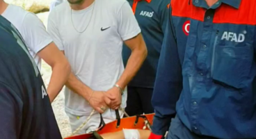 Bursa Nilüfer’de yüksekten düşen vatandaş kurtarıldı