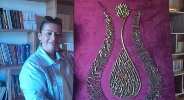 Geleneksel el sanatlarından olan “filografi “ kursuna yoğun ilgi
