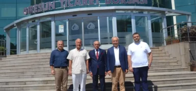 Giresun Ticaret Borsası Öner Hekim'i ağırladı