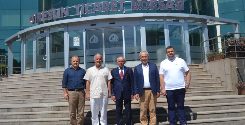 Giresun Ticaret Borsası Öner Hekim'i ağırladı
