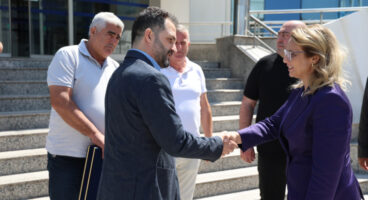 Gürcistan Kutaisi heyetinden Kocaeli Büyükşehir’e ziyaret