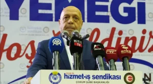 HAK-İŞ Başkanı Mahmut Arslan Çorum’dan seslendi: "Vergi Reformu şart"