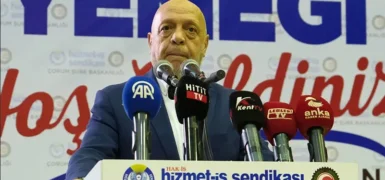 HAK-İŞ Başkanı Mahmut Arslan Çorum’dan seslendi: "Vergi Reformu şart"