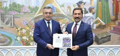 Hatay Vali'si Mustafa Masatlı Özbekistan'da