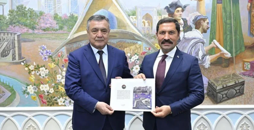 Hatay Vali'si Mustafa Masatlı Özbekistan'da Hatay Vali'si Mustafa Masatlı Özbekistan'da
