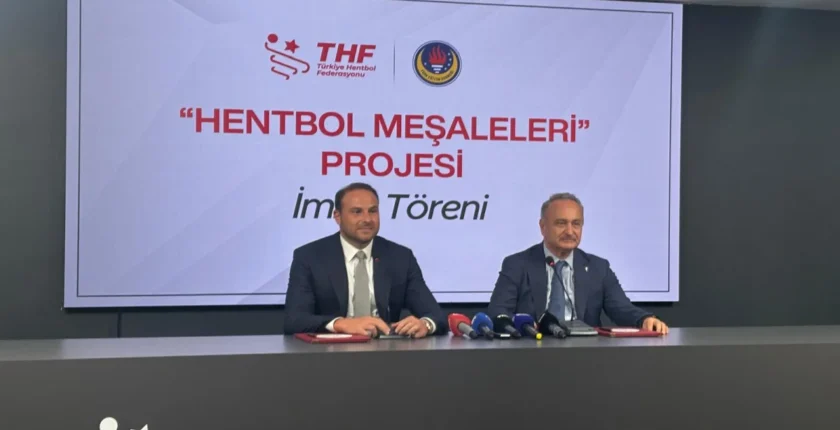 Hentbol Meşalesi Projesi ile genç sporculara hem eğitim hem spor desteği