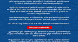 Engelsiz Bursa, BursaKart Mobil ile yenileniyor