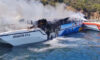Fethiye’de gezinti teknesinde yangın! 115 kişi tahliye edildi