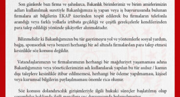 MEB'den 'para talebi' uyarısı! Dolandırıcılara dikkat!