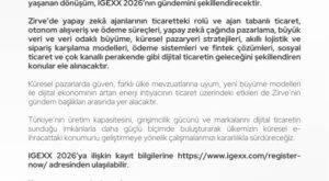 IGEXX 2026, Küresel e-ticaretin devlerini İstanbul’da buluşturacak
