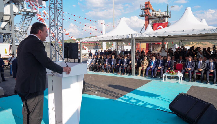 Bingöl’e yeni asfalt plent tesisi kazandırıldı Bingöl’e yeni asfalt plent tesisi kazandırıldı