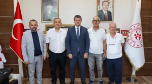 İstanbul Gençlik ve Spor İl Müdürü Seyda Dursun’a yoğun ziyaret