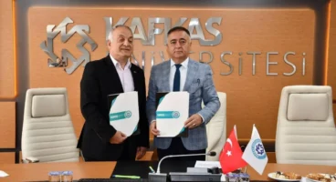 Kafkas Üniversitesi ile Türkiye Beyazay Derneği arasında “Engelsiz Üniversite” iş birliği