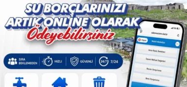 Kars Belediyesi’nden online ödeme kolaylığı