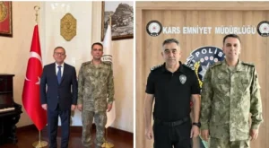 Kars Tugay Komutanı Tuğgeneral Nail Türe’den Kars’ta veda ziyaretleri