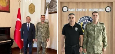 Kars Tugay Komutanı Tuğgeneral Nail Türe’den Kars’ta veda ziyaretleri
