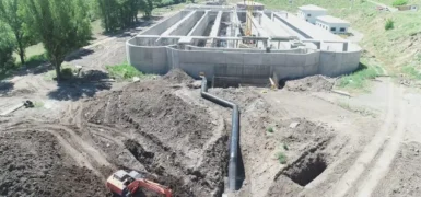 Kars'ta Atıksu Toplama ve Arıtma Tesisi çalışmaları devam ediyor