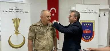 Kars’ta Rütbe Terfi Töreni: Tuğgeneral Halil Coşkun’un Apoleti Takıldı