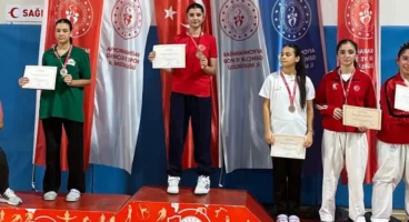 Kars’tan Anadolu Yıldızları Türkiye Şampiyonası’nda altın madalya