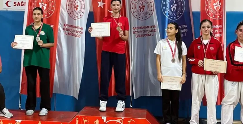 Kars’tan Anadolu Yıldızları Türkiye Şampiyonası’nda altın madalya