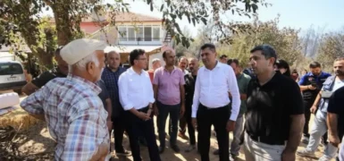 Kaş’ta yangın yaraları sarılıyor