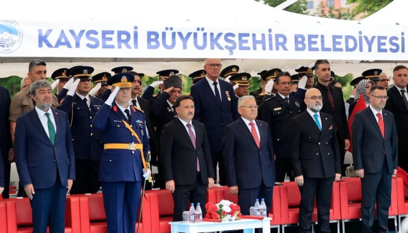 Kayseri Büyükşehir'den 30 Ağustos için özel tören