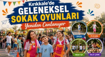 Kırıkkale’de geleneksel sokak oyunları yeniden canlanıyor