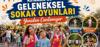 Kırıkkale’de geleneksel sokak oyunları yeniden canlanıyor