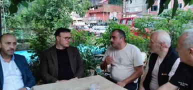 Kuzgun Köyü’ne Kaymakam Kaldırım’dan geçmiş olsun ziyareti